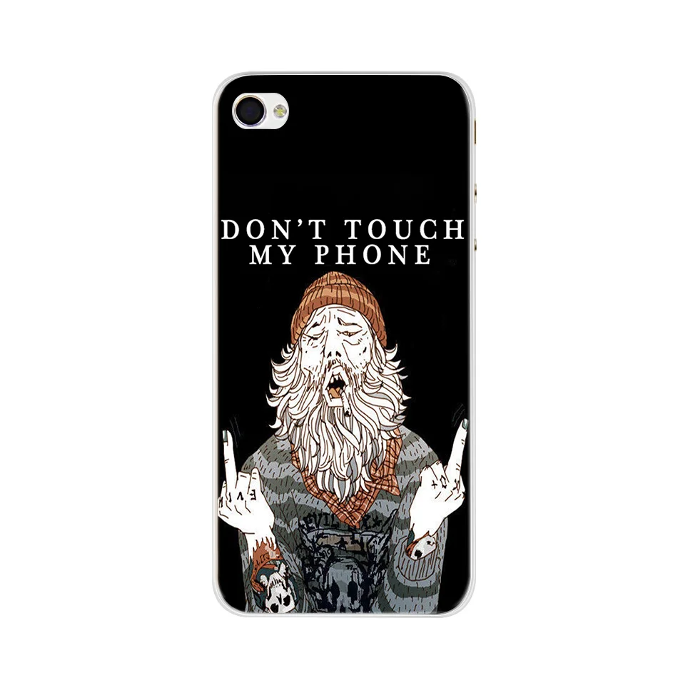 Чехол для телефона iPhone 4s 4 iPhone4 S мягкий силиконовый чехол из ТПУ с модным рисунком