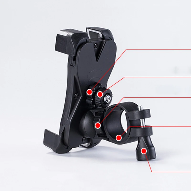 Newest Non-slip Universal 360 Rotating Bicycle Bike Phone Holder Handlebar Clip Stand Mount Bracket For Smart Mobile Cellphone | Мобильные