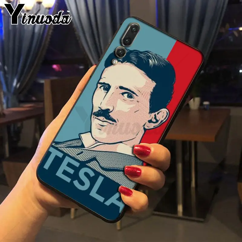 Yinuoda Nicola tesla милый чехол для телефона аксессуары Huawei P20pro mate10lite p9 p10plus honor 8x 7A nova3i