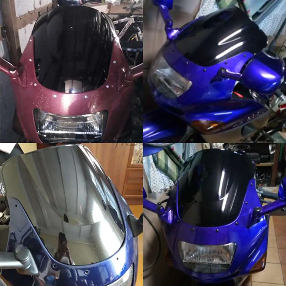 МОТОЦИКЛ ABS лобовое стекло для Kawasaki ZZR400 ZZR600 ZZR 400 600 1993-2007 1999 2000 01 02 03 04 05 06 Windscherm |