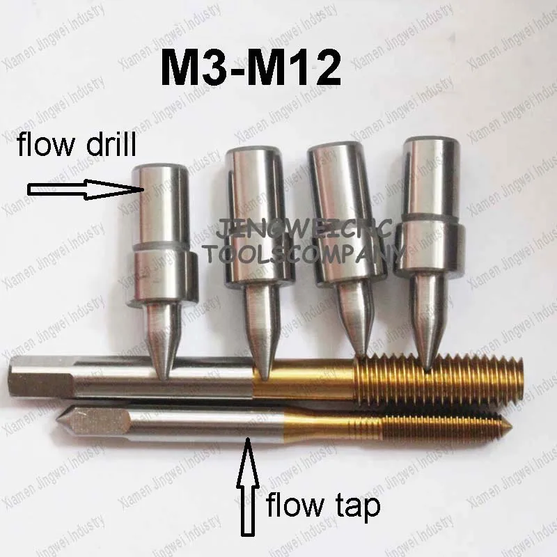 Вольфрамовые твердосплавные потока Нажмите и дрель форма сверла трения поток