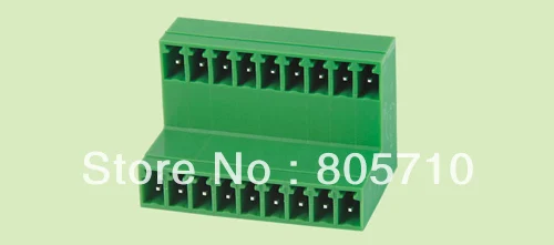 Штепсельная Клеммная колодка стандартная Мужская двухрядная пластина цена под