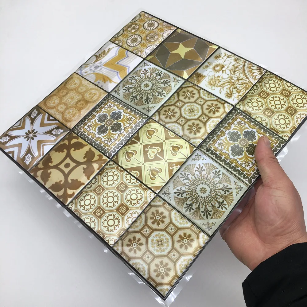 30*30 см * 10 шт. 3d плитка в марокканском стиле кухонная для ванной художественная