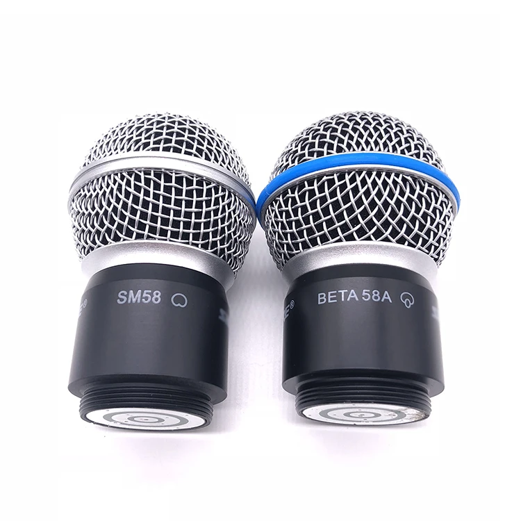 Сменный картридж, Капсульная микрофонная головка для Shure SM58 SM58S SM58LC BETA58 BETA58A BETA PGX24 SLX24, беспроводной микрофон
