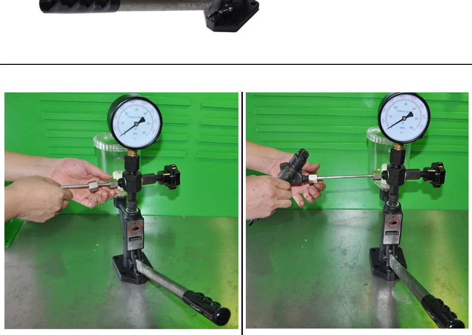 Common Rail клапан электромагнита форсунки тестер симулятор+ S60H топливное сопло испытания давления валидатор с 0-400 бар/0-6000 PSI
