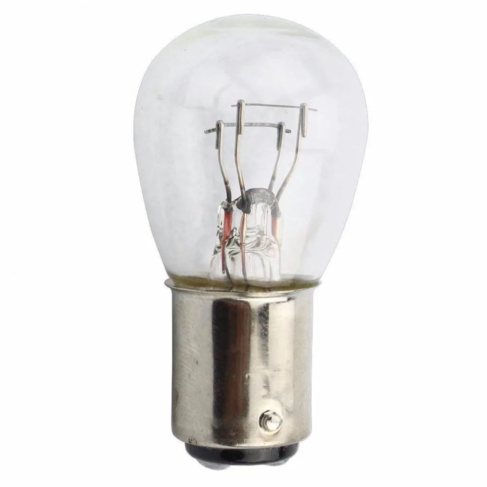 GOOFIT 12v 21w/5w Tail Brake Light Bulb for Moped Scooter Atv Quad Go-kart Dirt-bike J067-001 |