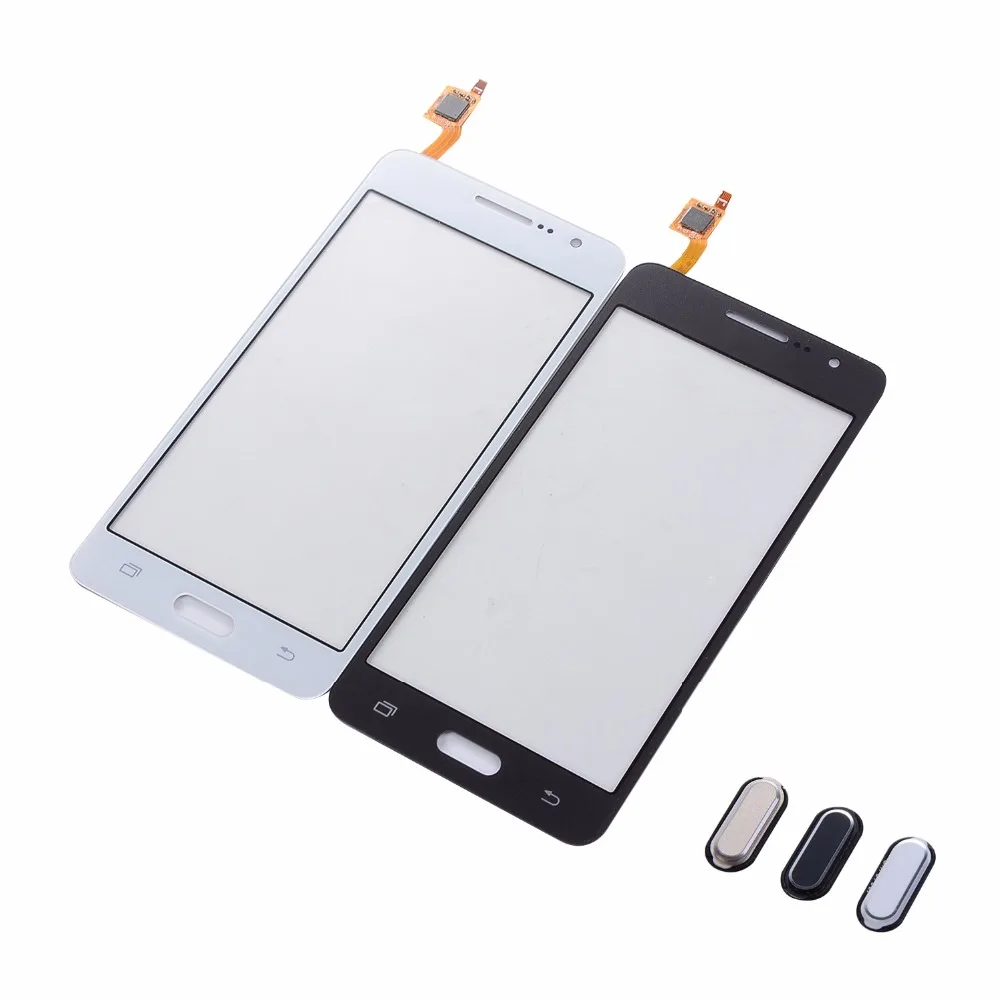 

For Samsung Galaxy Grand Prime G530F G530H G531F G531H Touch Screen Digitizer Front Glass Panel+Home Button Return Key Keypad