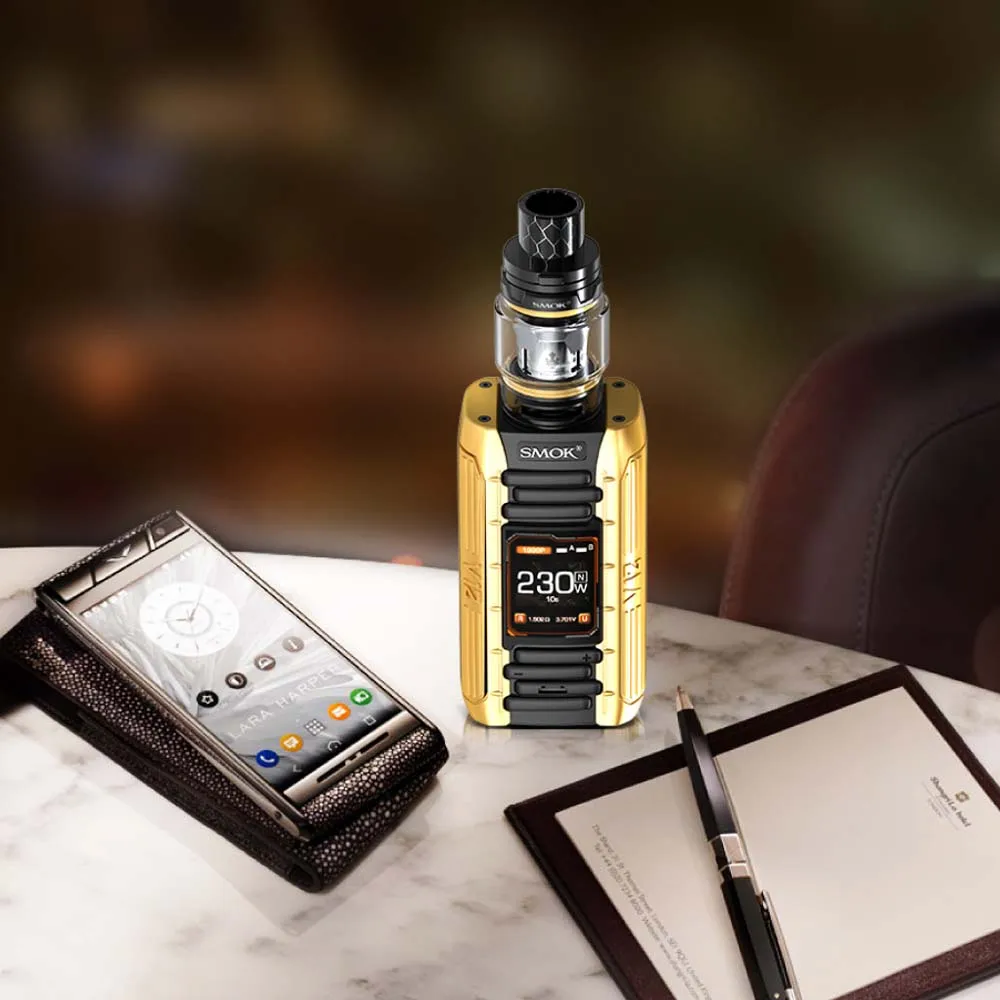 SMOK E priv 230 Вт с 8 мл TFV12 Prince Tank V12 двойной сетчатой катушкой наборы бокс модов vape mod