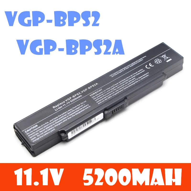 

11.1V 5200mAh oem laptop battery for sony VGP-BPS2 VGP-BPS2A VGP-BPS2B VGP-BPS2C notebook bps2 bateria