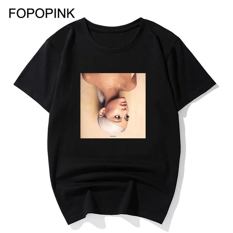 God Is A Woman Футболка женская Ариана Гранде хлопок Camisetas Mujer Verano Мужская футболка с коротким рукавом графическая футболка Z40