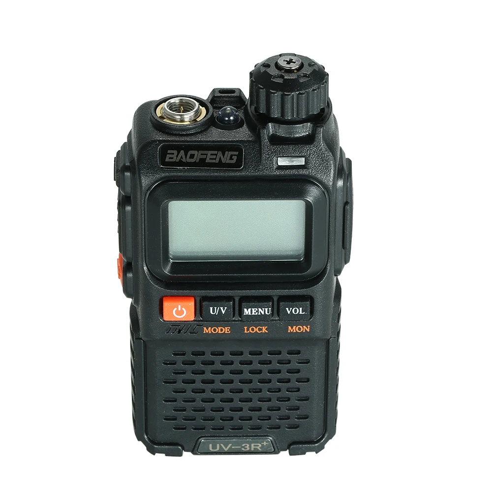 1 шт. BAOFENG UV-3R+ рация портативное радио 99 каналов двухстороннее радио двухдиапазонный fm-приемопередатчик CB радио Comunicador 1500 мАч