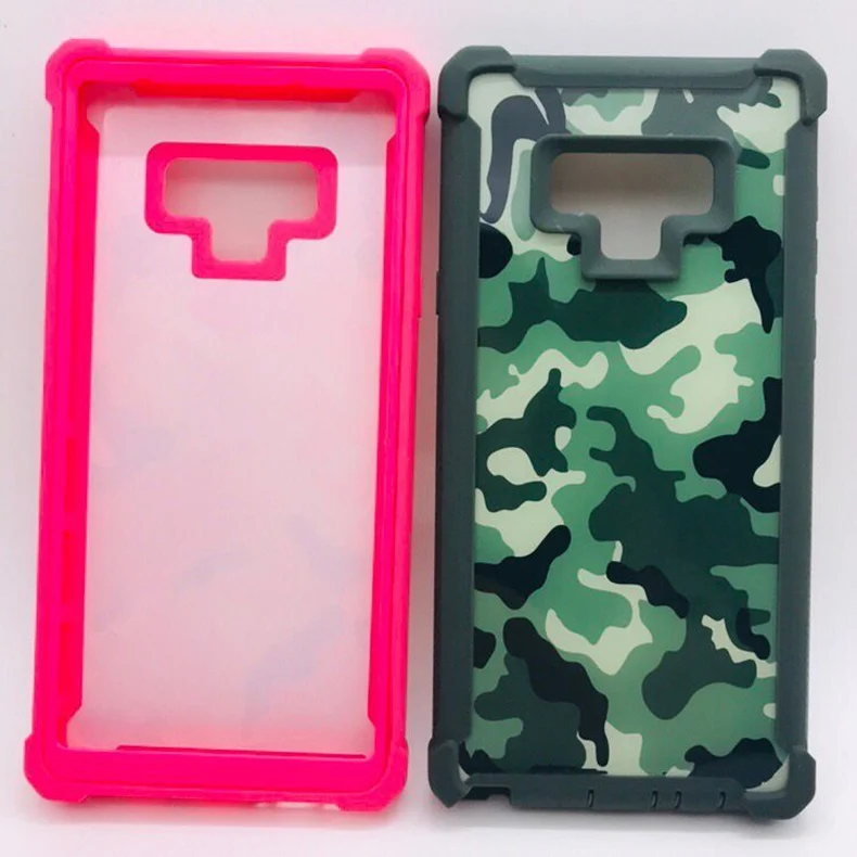 Heavy Duty Protection Doom armor PC TPU Phone Case for Samsung Galaxy S8 S9 S10 Plus Note 8 9 S10e E Shockproof Dustproof Cover