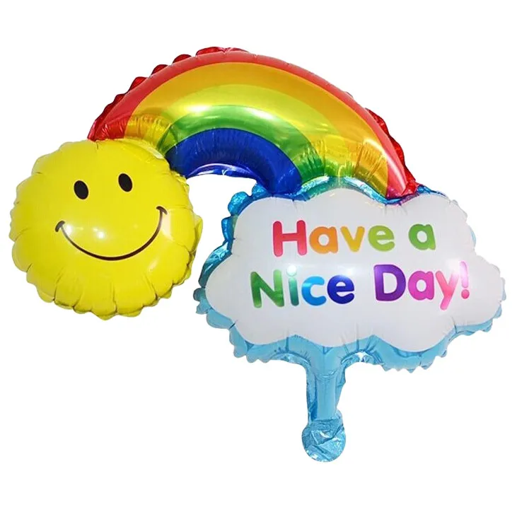 50 шт. латексные воздушные шары радужные из алюминия|Воздушные и аксессуары| |