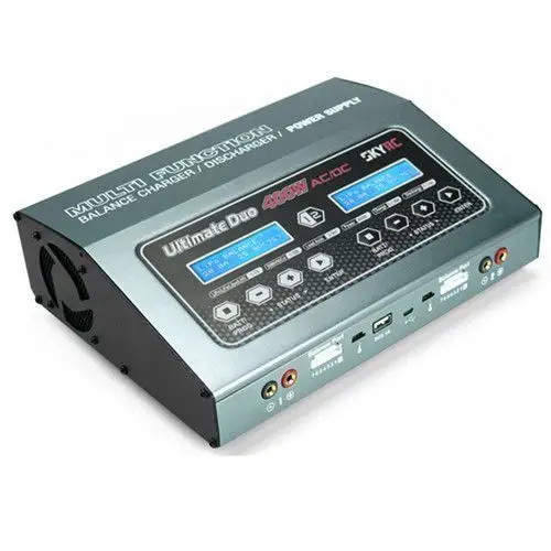 SKYRC D400 Ultimate Duo 400 Вт AC/DC зарядное устройство для зарядки F22175 | Игрушки и хобби