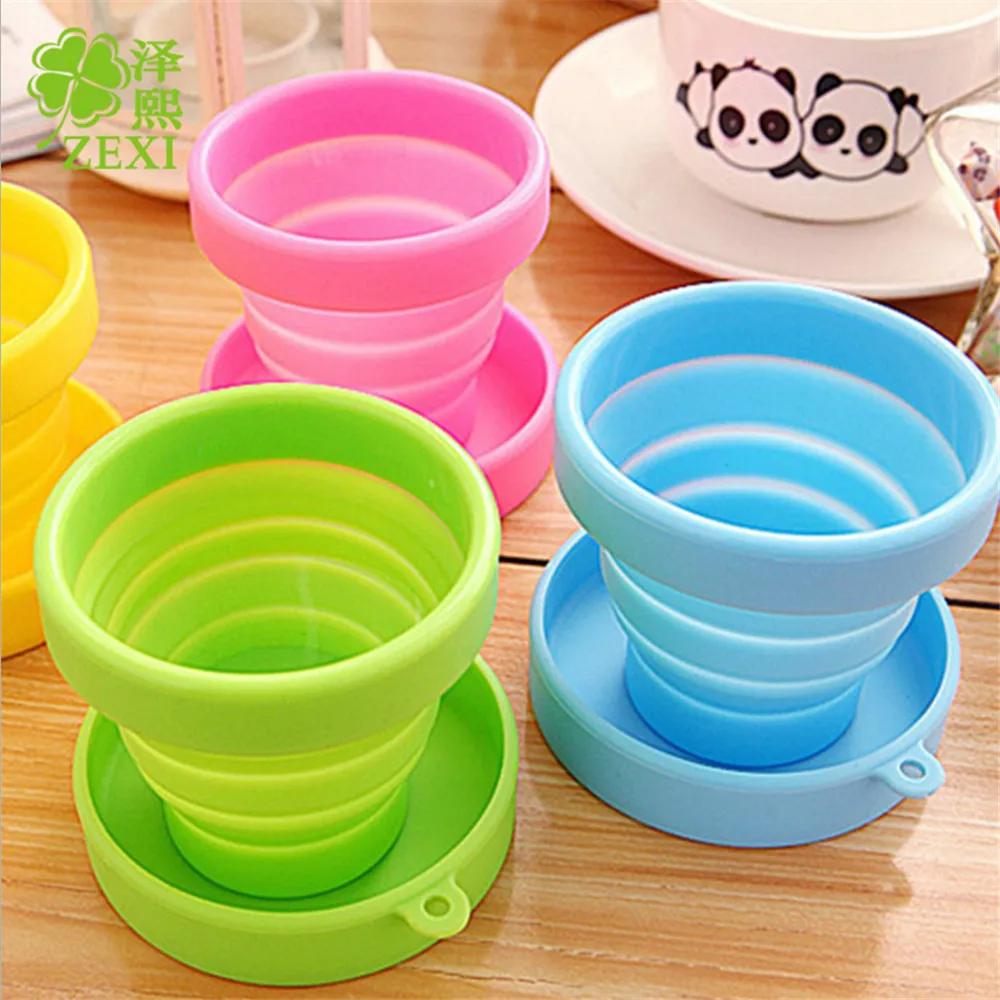 170 мл Портативный складной полоскание стакана воды Путешествия силиконовые