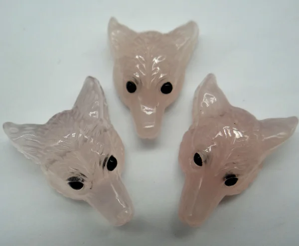 Натуральный камень искусственный кристалл тигровый глаз авантюрин голова волка