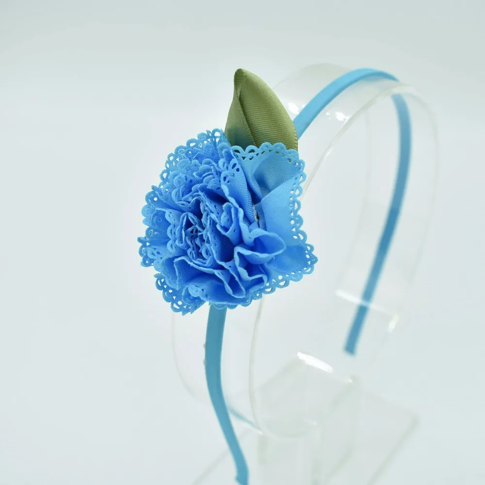 Children's Flower Hair Band Green Leaf Multi-colored Baby Accessories | Детская одежда и обувь