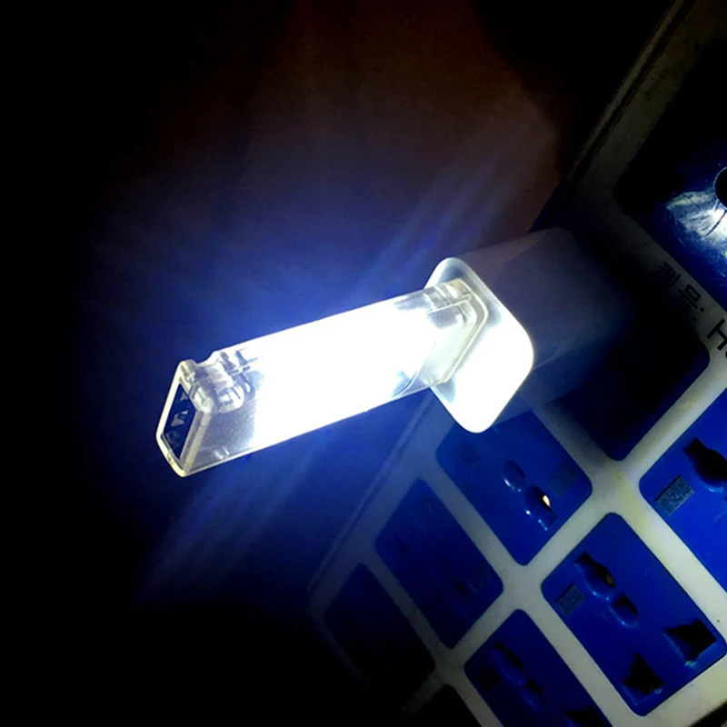 Новый светодиодный мини ночник с USB двусторонняя лампа для кемпинга светильник