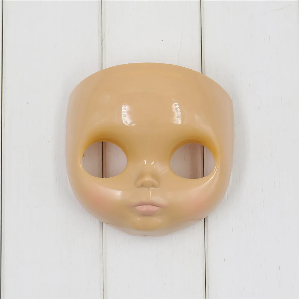Blyth кукла лицо без макияжа Лицевая панель Задняя пластина винты для DIY пользовательские куклы - Цвет: tanskin