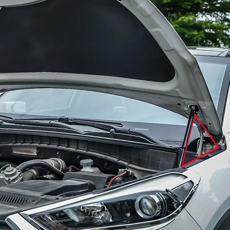 Pcmos буксировочная тяга подходит для hyundai Tucson- передняя крышка капота подъемные опорные амортизаторы внешние части новые