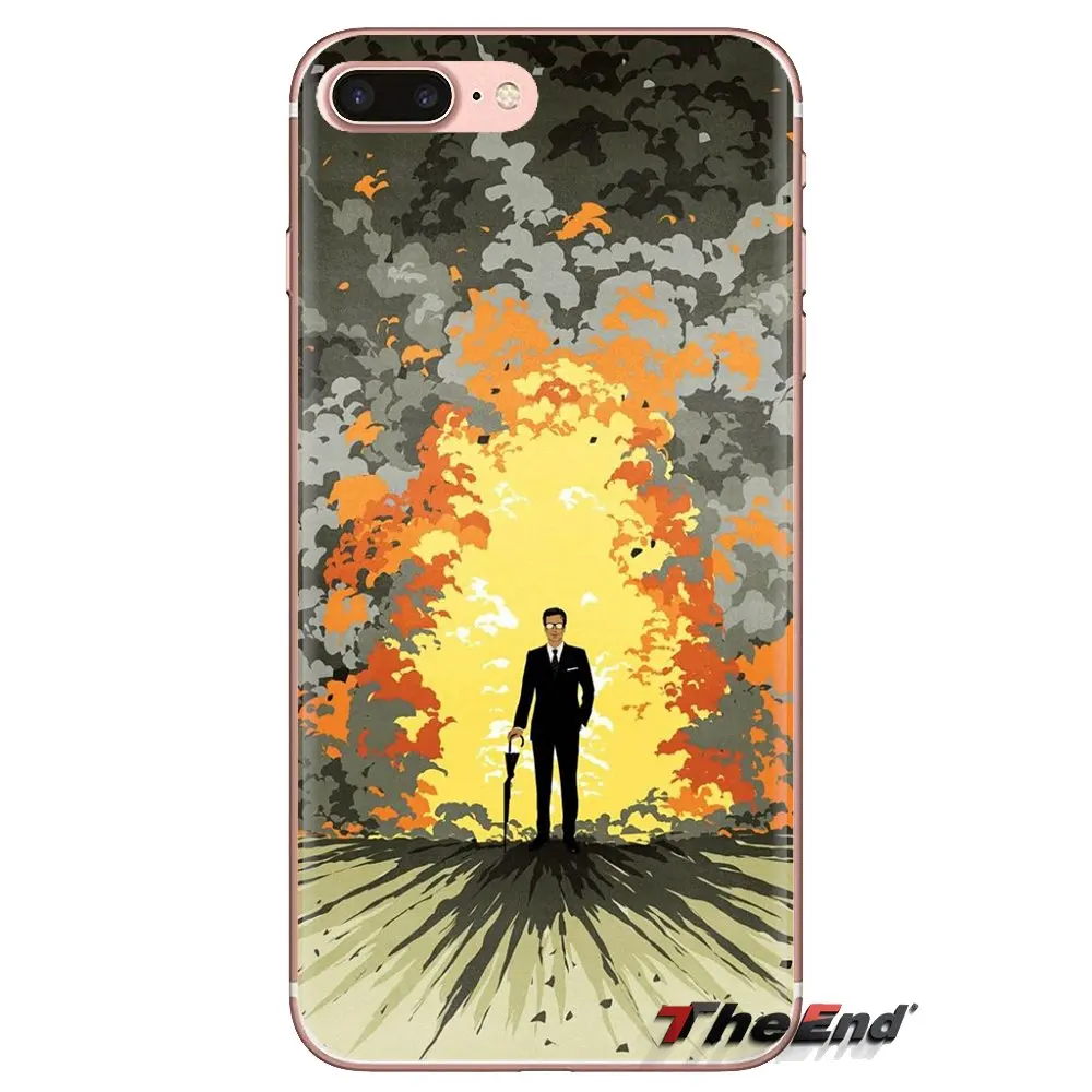 Kingsman Harry The Secret Service Movie For Samsung Galaxy A3 A5 A7 A9 A8 Star A6 Plus 2018 2015 2016 2017 TPU Transparent Cases |