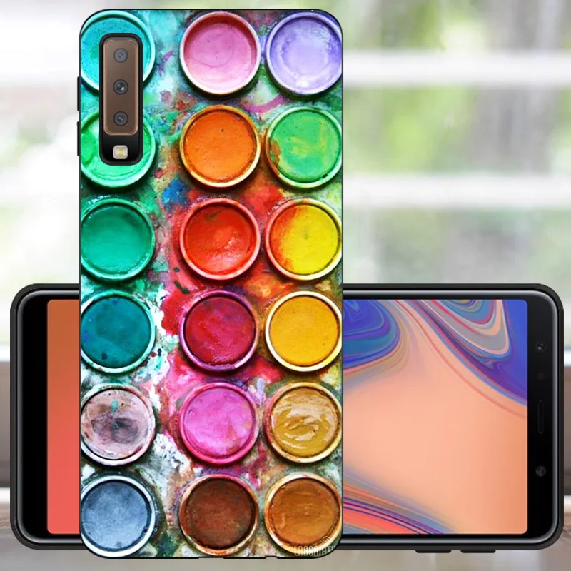 FANATU для Funda samsung Galaxy A7 чехол для samsung A7 силиконовый чехол-бампер для телефона samsung Galaxy A7 A750 - Цвет: HZH