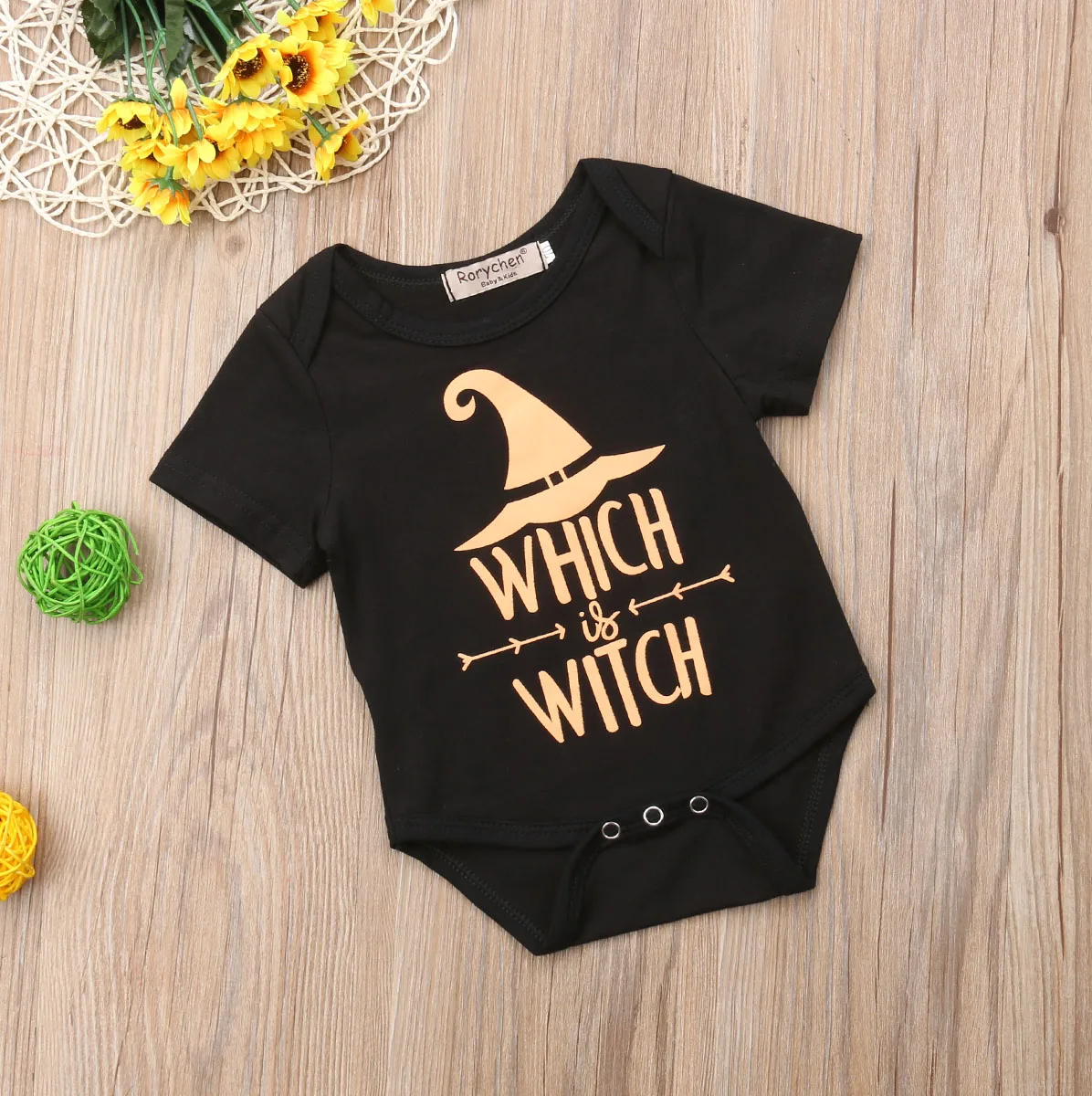 Повседневный хлопковый комбинезон для мальчиков и девочек на Хэллоуин с