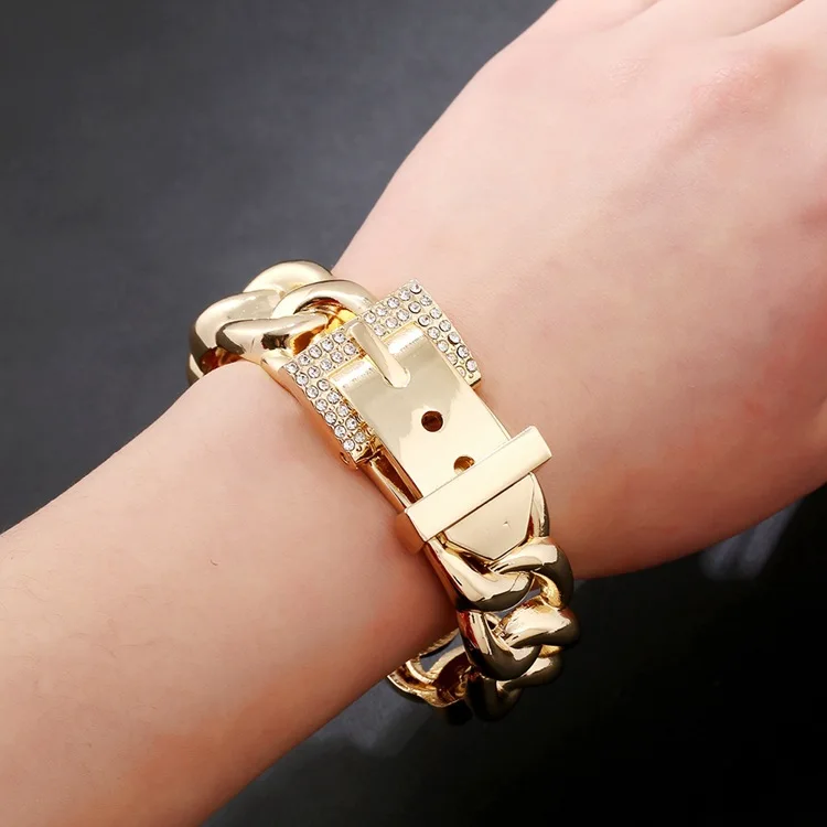 2017 Лидер продаж пояса дизайнер манжета для Для женщин мужчин желтый цвет