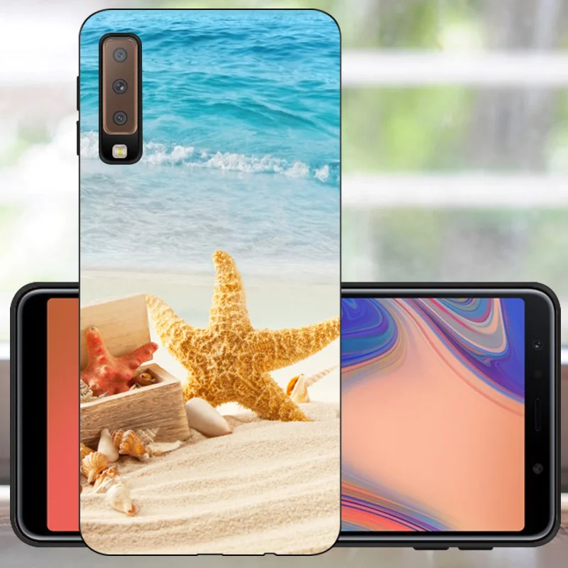 FANATU для Funda samsung Galaxy A7 чехол для samsung A7 силиконовый чехол-бампер для телефона samsung Galaxy A7 A750 - Цвет: HXT