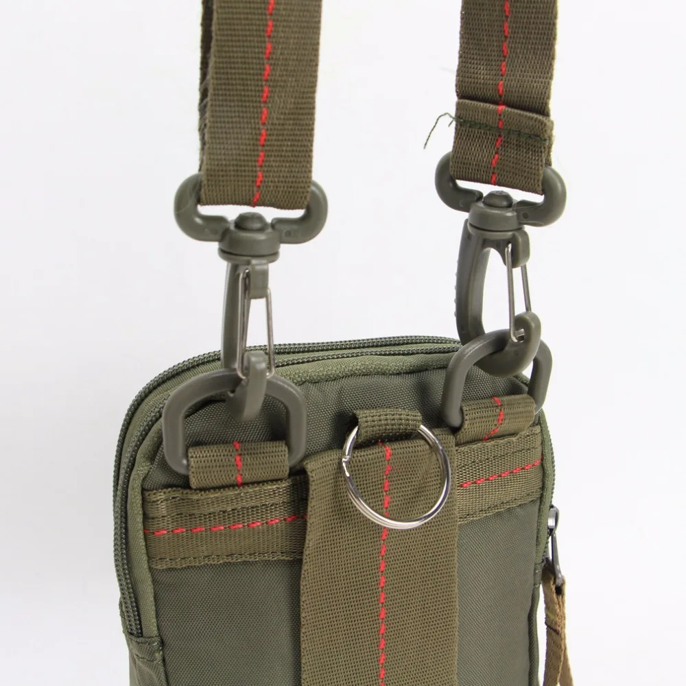 Для мужчин женщин Военная Сумка + поясная сумка черный зеленый Поясная KWA1110 |