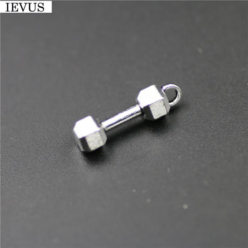 Горячая Распродажа 20 шт./лот 21 мм * 7 Античная Посеребренная штанга подвеска для