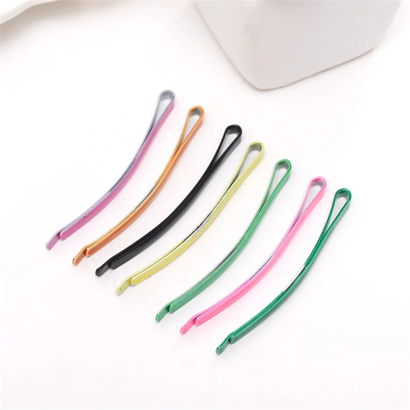 Модная заколка для волос в Корейском стиле 6 шт./лот Детская Металлическая