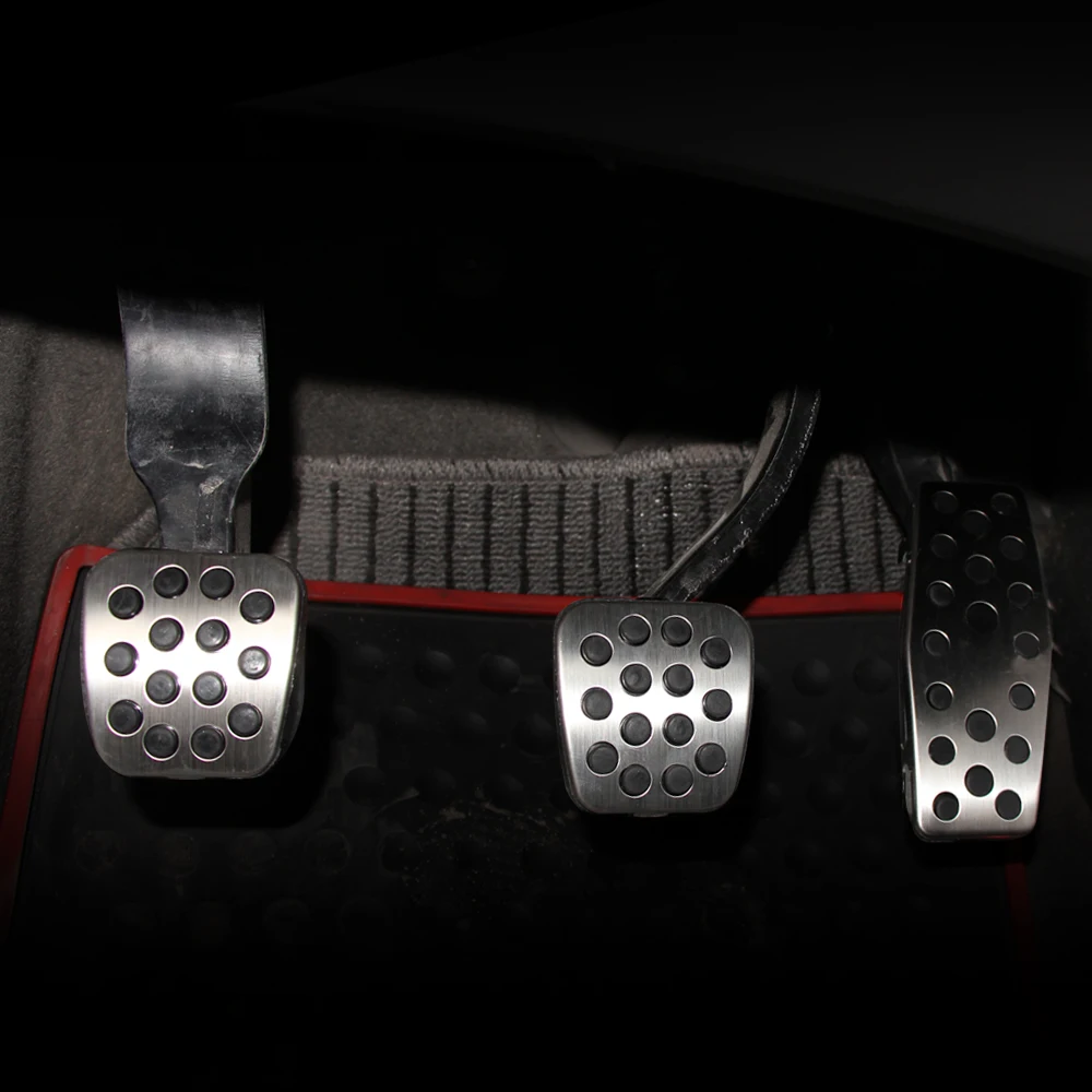 Автомобильный Стайлинг накладки на педали тормоза и сцепления для автомобилей