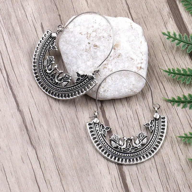 DoreenBeads модные висячие серьги древнего золота богемные филигранные винтажные