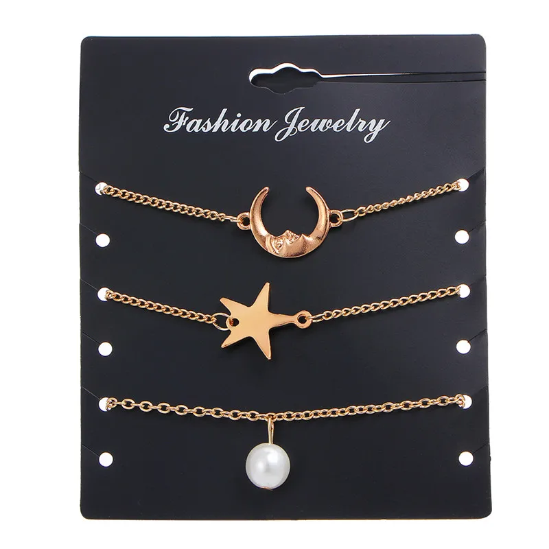 Подарочные Цепочки регулируемые браслеты Exquesite в богемном стиле браслет со