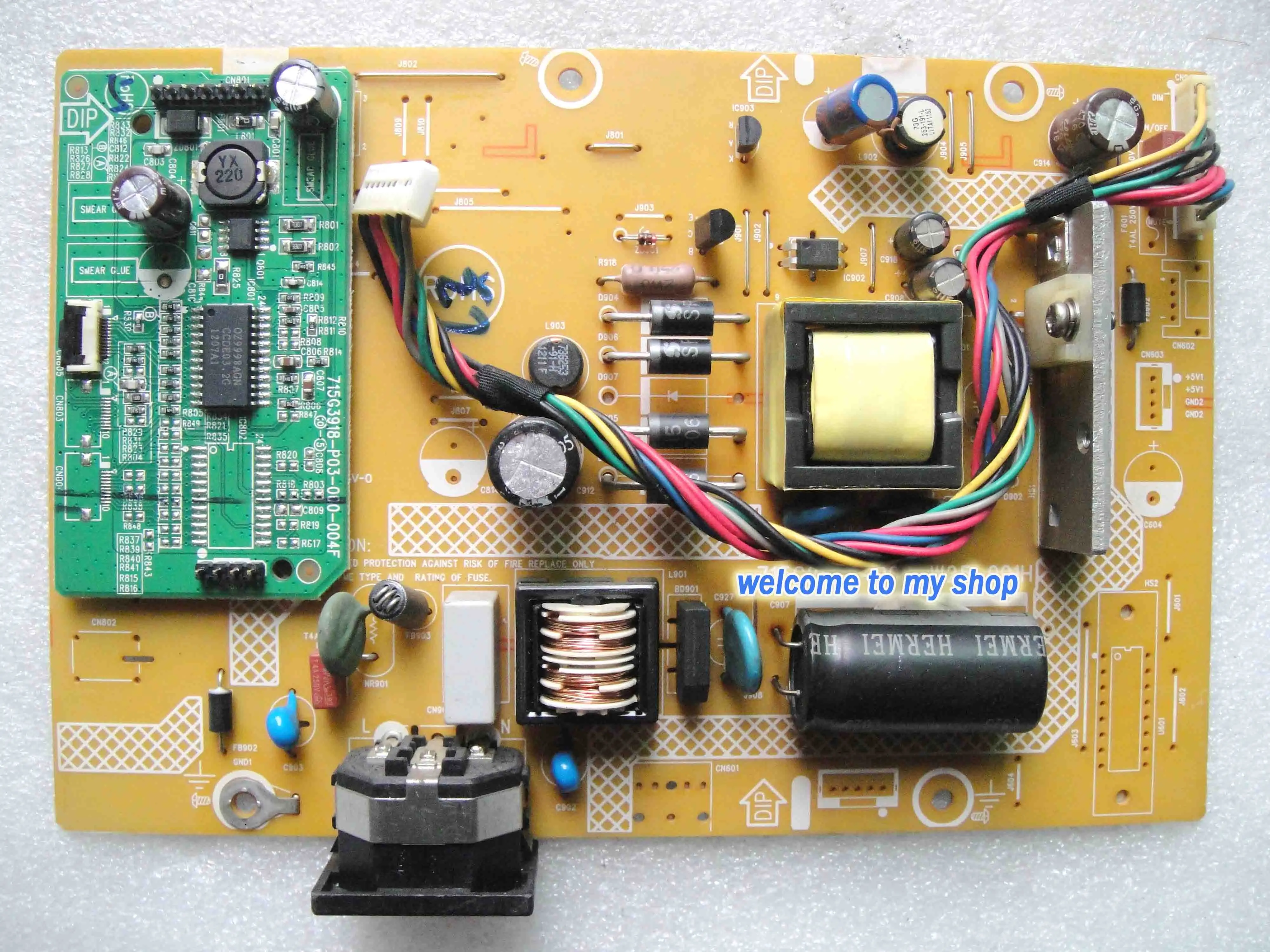 

VM247 Power Board ASUS VM247 715G2892-P02-W25-001H LED High Voltage Board