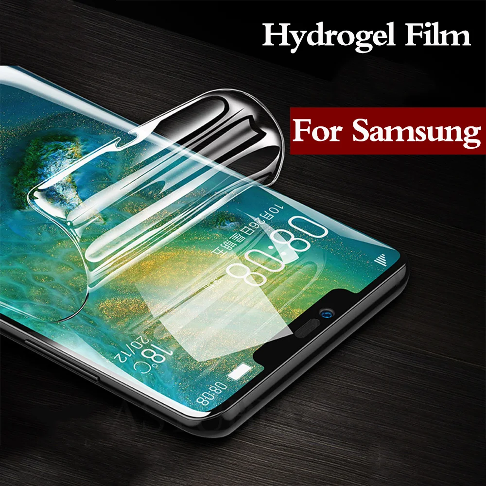 Гидрогель пленка для samsung S10 плюс Экран протектор с обмоткой эластичной пленкой