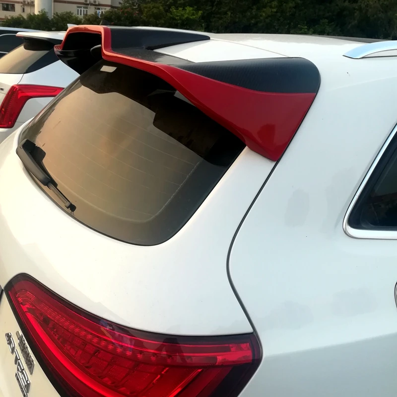 Спойлер из углеродного волокна для Audi Q5 SQ5 2013 украшение в виде хвостового крыла задний спойлер багажника для Audi Q5 SQ5