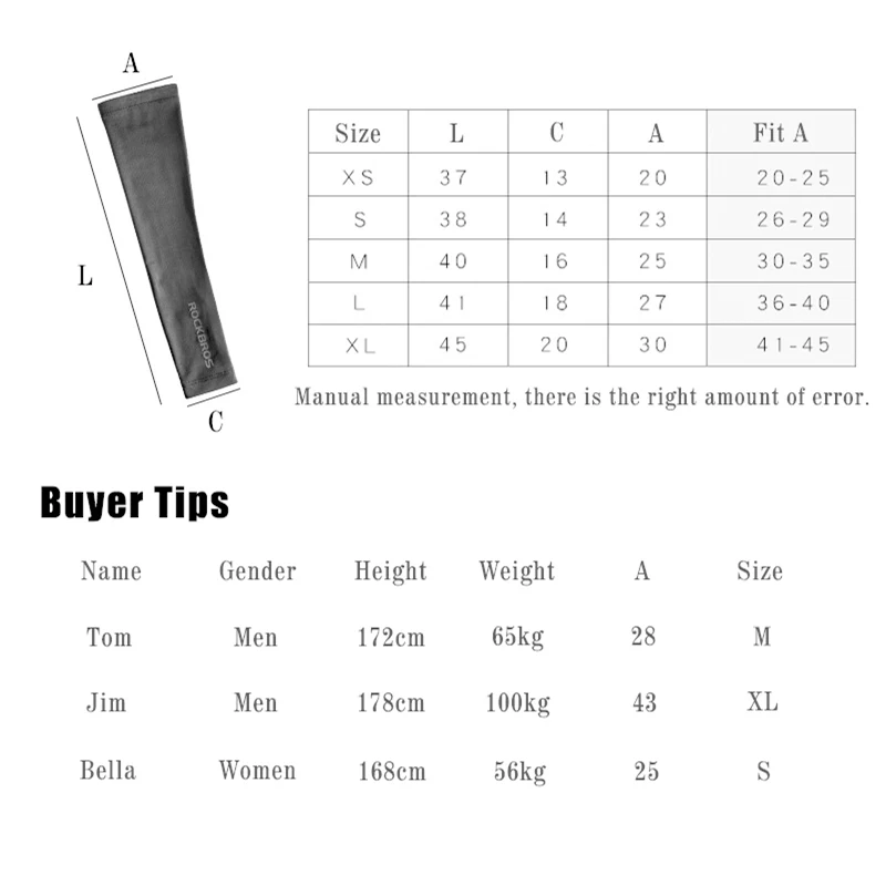 ROCKBROS солнцезащитный рукав для бега грелка велосипедного велосипеда налокотник