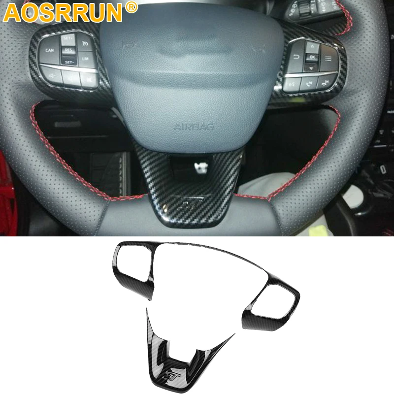 Для Ford Focus 2019 2020 MK4 ABS автомобильные аксессуары интерьера автомобиля рулевое