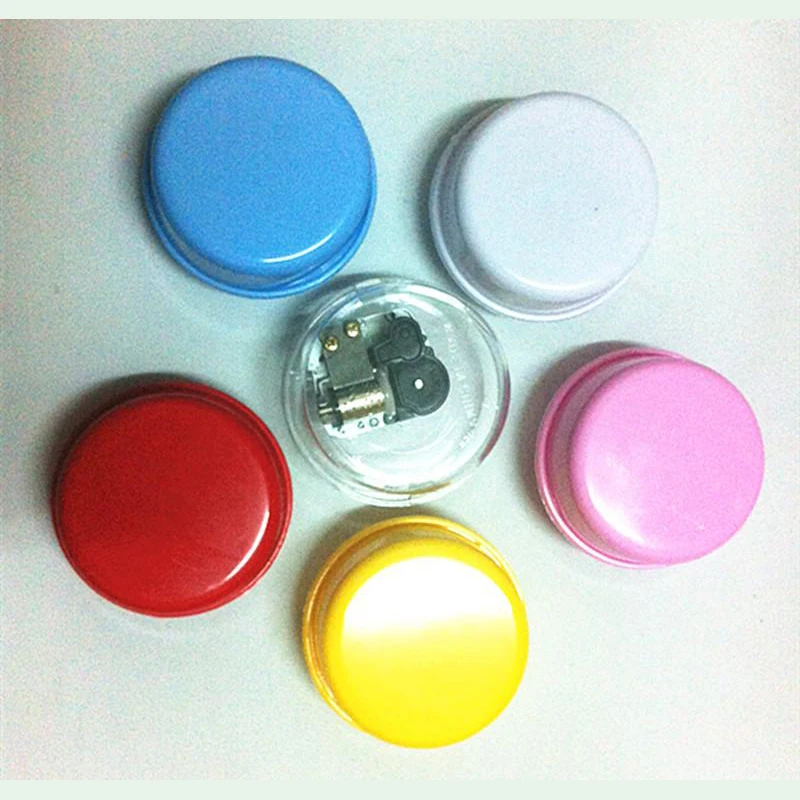 Музыкальная шкатулка вращающаяся 5 шт./глина резиновая жемчужная ручная работа