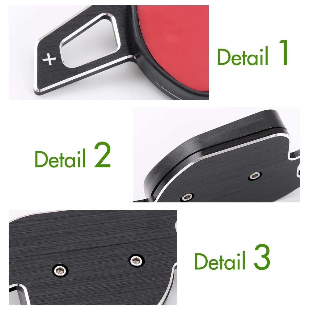 Автомобильное рулевое колесо DSG Paddle Extension Shifters Shift наклейка украшение для Audi A3 S3 A4