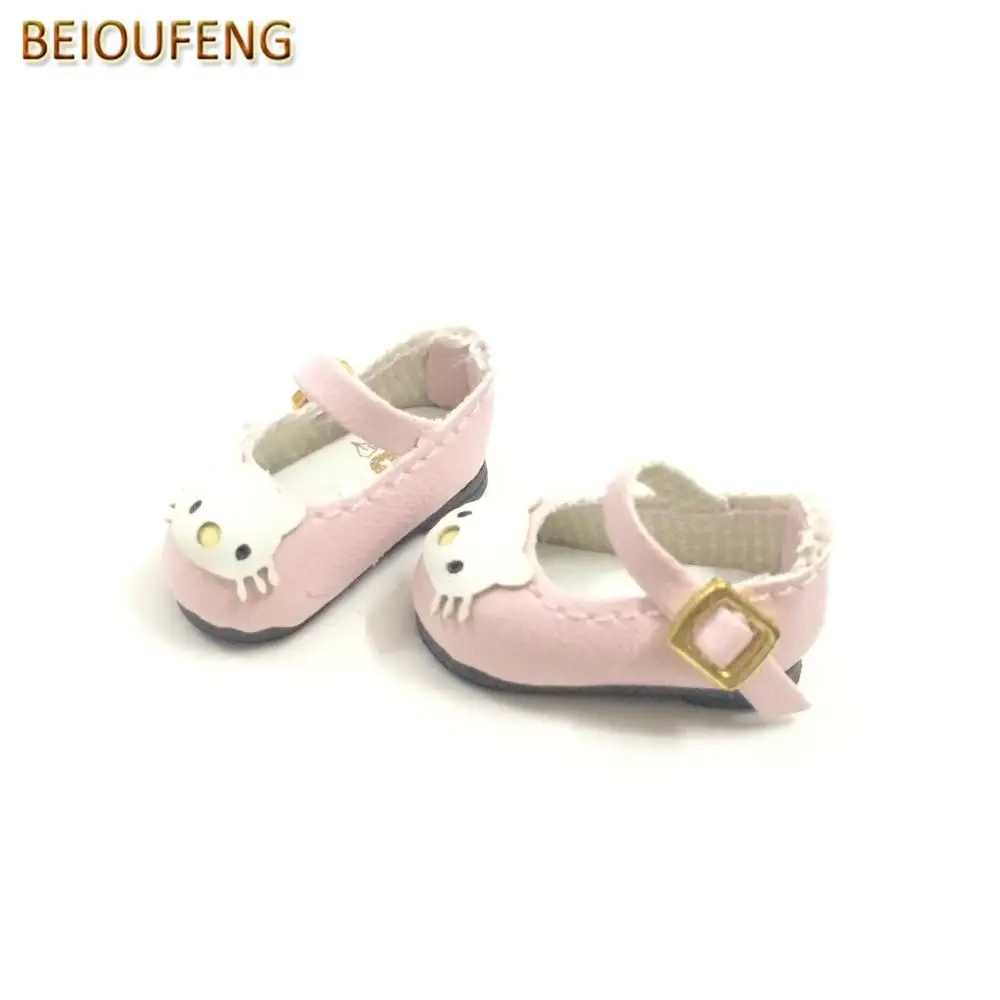 Обувь для кукол BEIOUFENG 2 7 см Blythe 1/6 BJD обувь с бантиком игрушка котенка сапоги