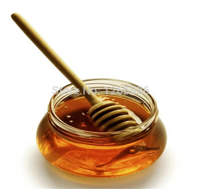 

250pcs/lot Honey Dipper Stick/ Mini Long Handle Stirrer For Honey