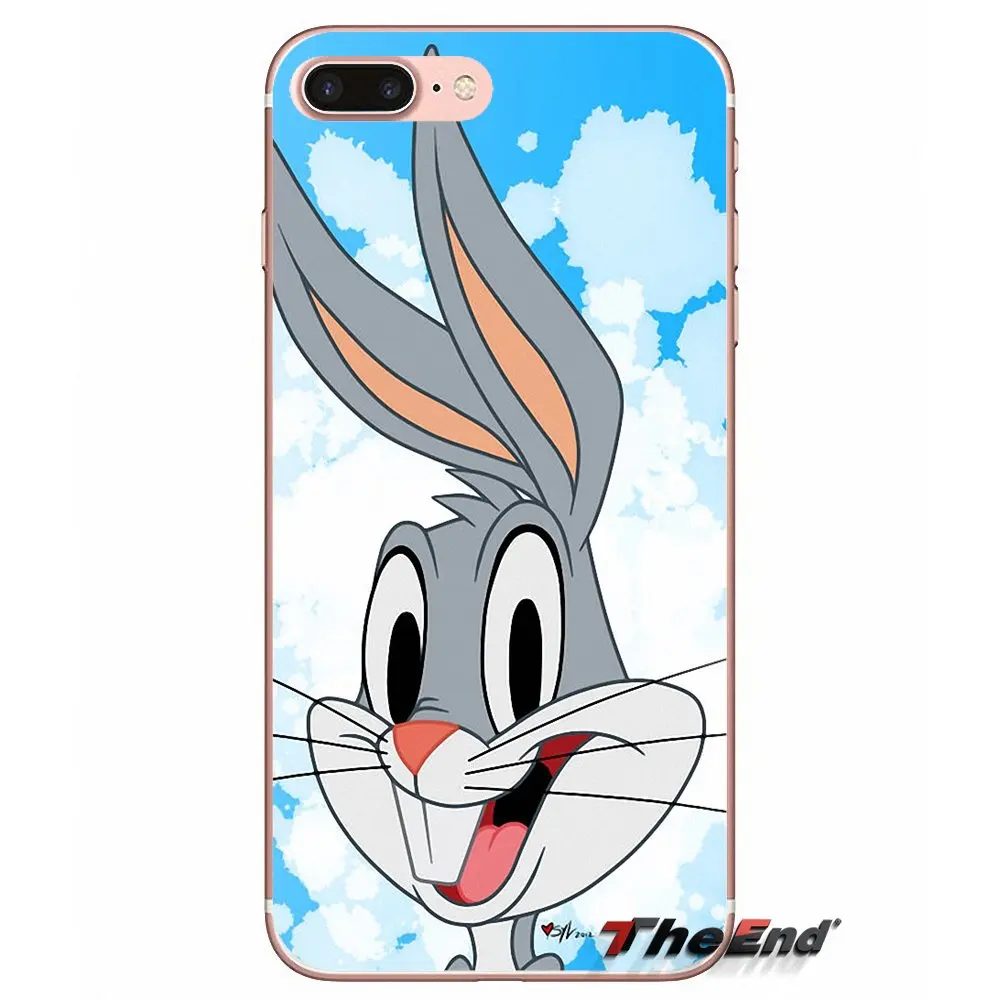 Милый Looney Tunes Bugs Bunny для Huawei G7 G8 P7 P8 P9 Lite Honor 4C 5X 5C 6X Mate 7 8 9 Y3 Y5 Y6 II 2 Pro 2017 чехол телефона