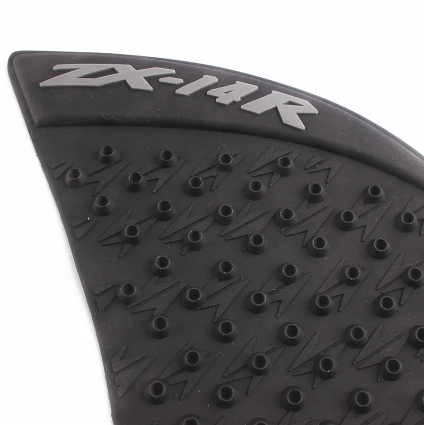 

3M Decal Tank Traction Side Pad Gas Knee Grip Protector For Kawasaki Ninja ZX14R 2006-2015 Black
