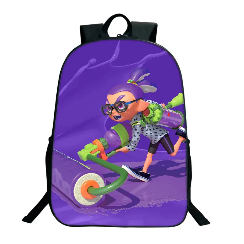 16 дюймов Splatoon 2 Рюкзаки для подростков повседневные мужские женские дорожные сумки на плечо Splatoon сумки для детей подарок на день рождения - Цвет: 6