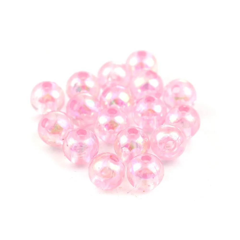 DoreenBeads Φ розовый AB Радужный цвет цветная фурнитура для творчества диаметр около 6