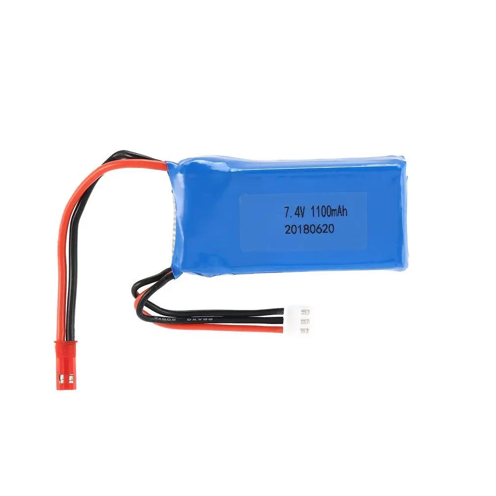 1/18 RC автомобиль 7 4 V 1100mAh JST разъем LiPo батарея A949 27 для Wltoys Внедорожник Багги A959 A969