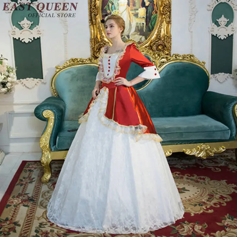 18th века платье винтажное платье 50 s 18th века костюм 17th century костюм KK1861 H